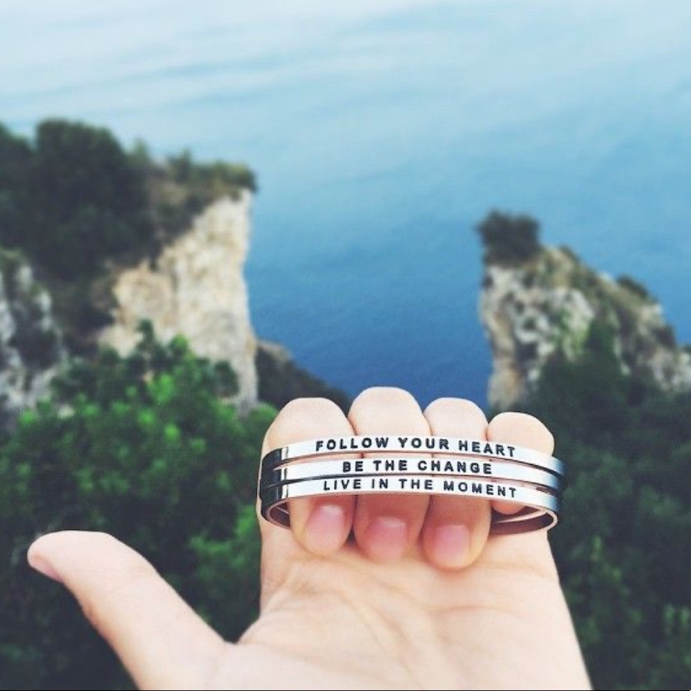 “A Little Bit Louder Now” bangle